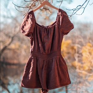 Rust colored Jumpsuit ( American Eagle )